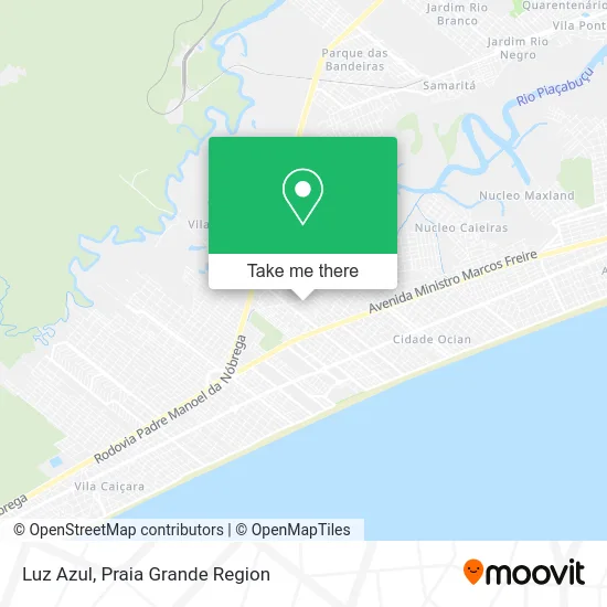 Luz Azul map