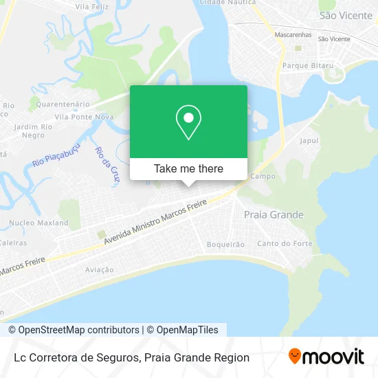 Lc Corretora de Seguros map