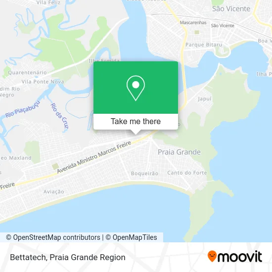 Bettatech map
