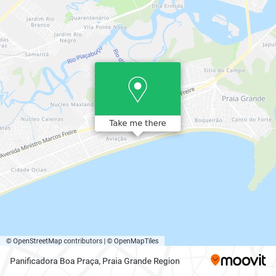 Panificadora Boa Praça map