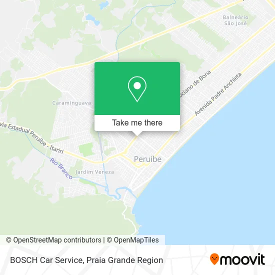 BOSCH Car Service map