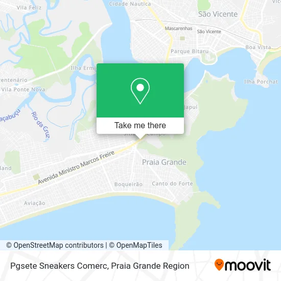 Pgsete Sneakers Comerc map