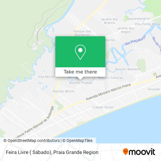 Feira Livre ( Sábado) map