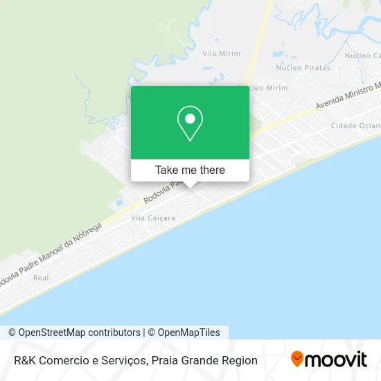 R&K Comercio e Serviços map