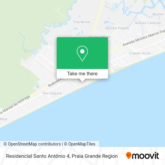 Residencial Santo Antônio 4 map