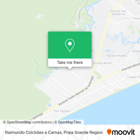 Raimundo Colchões e Camas map