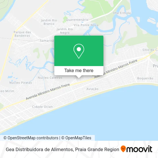 Gea Distribuidora de Alimentos map