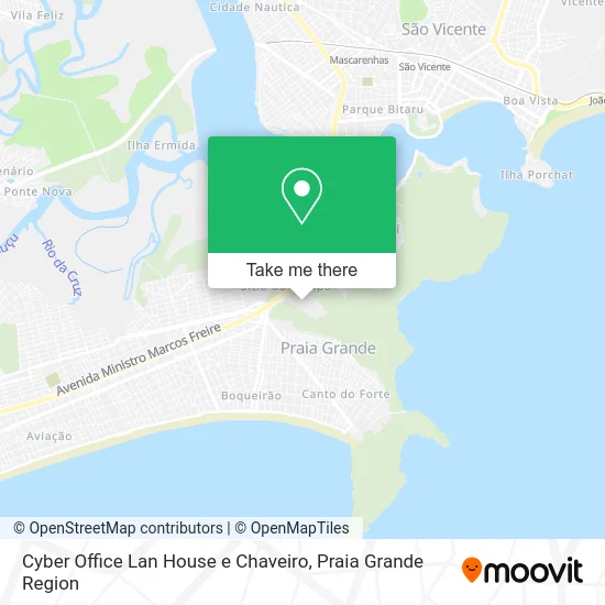 Cyber Office Lan House e Chaveiro map