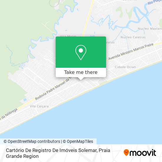 Cartório De Registro De Imóveis Solemar map