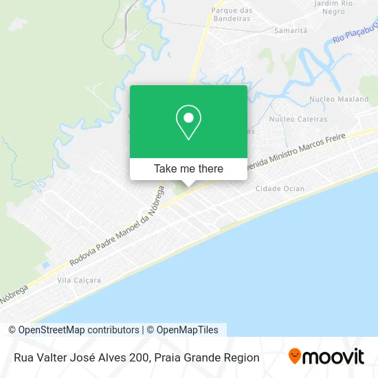 Rua Valter José Alves 200 map