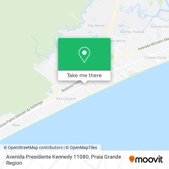 Mapa Avenida Presidente Kennedy 11080