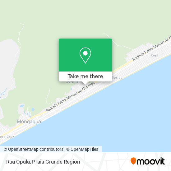 Rua Opala map