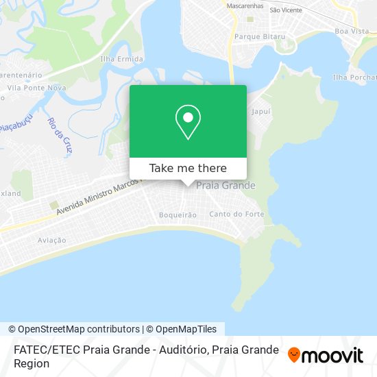 FATEC / ETEC Praia Grande - Auditório map