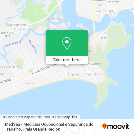 MedSeg - Medicina Ocupacional e Segurança do Trabalho map