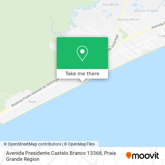 Mapa Avenida Presidente Castelo Branco 13368