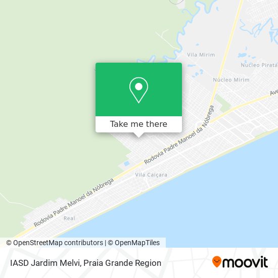 IASD Jardim Melvi map