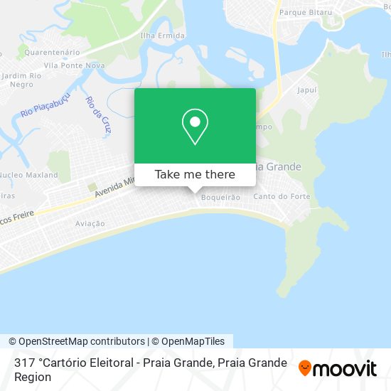 317 °Cartório Eleitoral - Praia Grande map