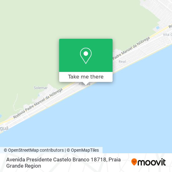 Mapa Avenida Presidente Castelo Branco 18718