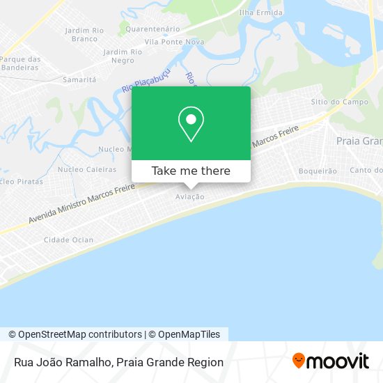 Rua João Ramalho map