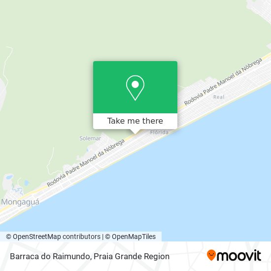 Mapa Barraca do Raimundo