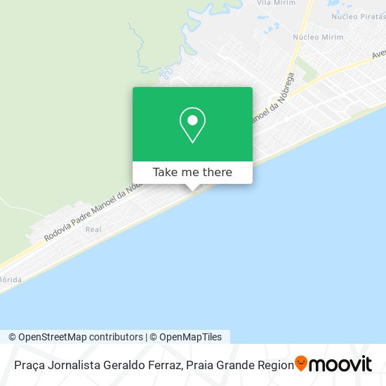 Praça Jornalista Geraldo Ferraz map