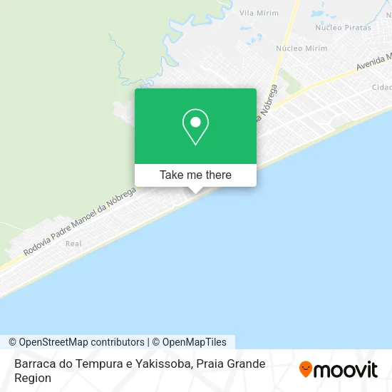 Barraca do Tempura e Yakissoba map