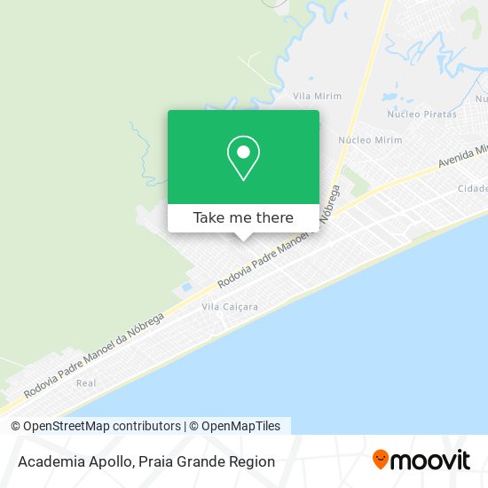 Mapa Academia Apollo