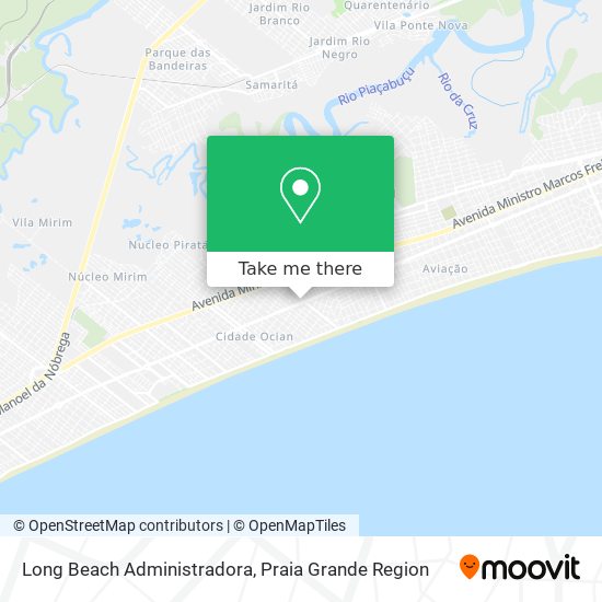 Mapa Long Beach Administradora