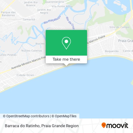 Barraca do Ratinho map