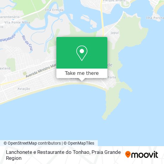 Lanchonete e Restaurante do Tonhao map