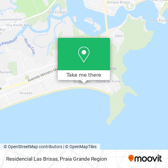 Residencial Las Brisas map