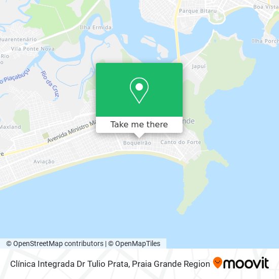 Clínica Integrada Dr Tulio Prata map