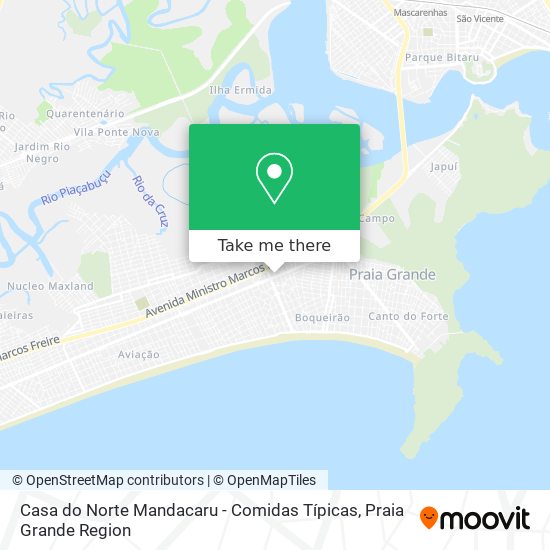 Casa do Norte Mandacaru - Comidas Típicas map