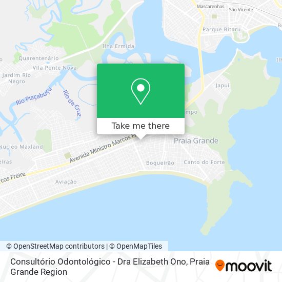 Consultório Odontológico - Dra Elizabeth Ono map