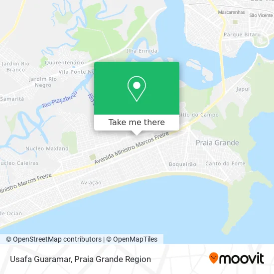 Usafa Guaramar map