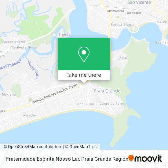 Fraternidade Espirita Nosso Lar map