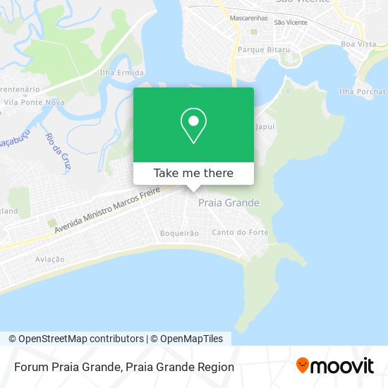 Forum Praia Grande map