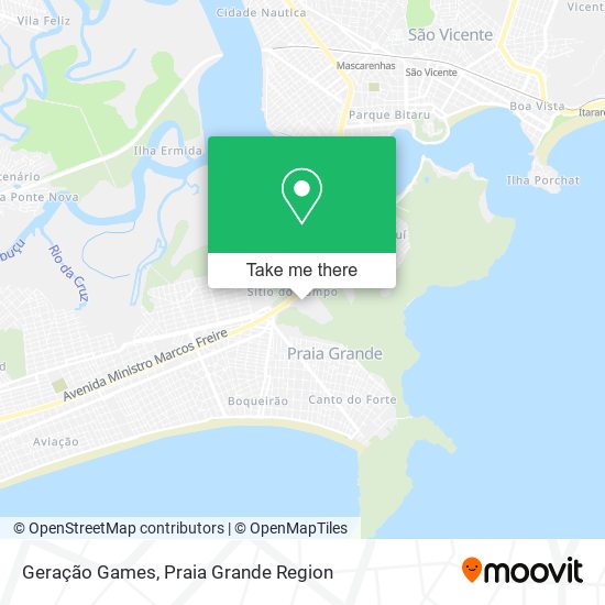 Geração Games map