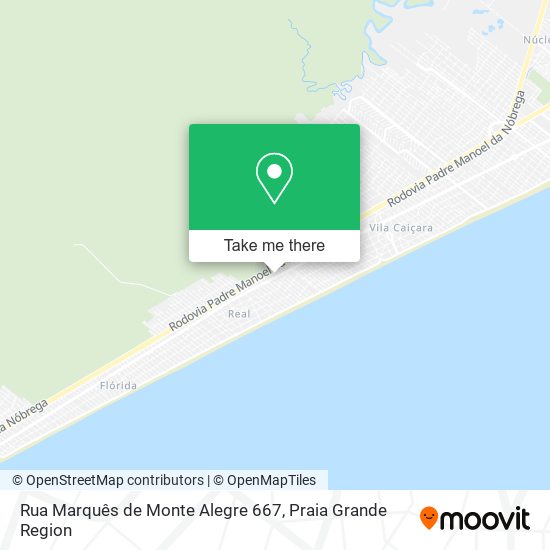 Mapa Rua Marquês de Monte Alegre 667