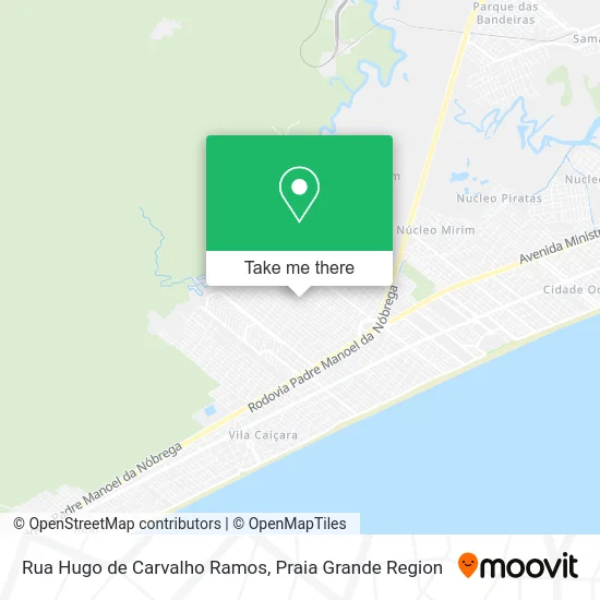 Rua Hugo de Carvalho Ramos map