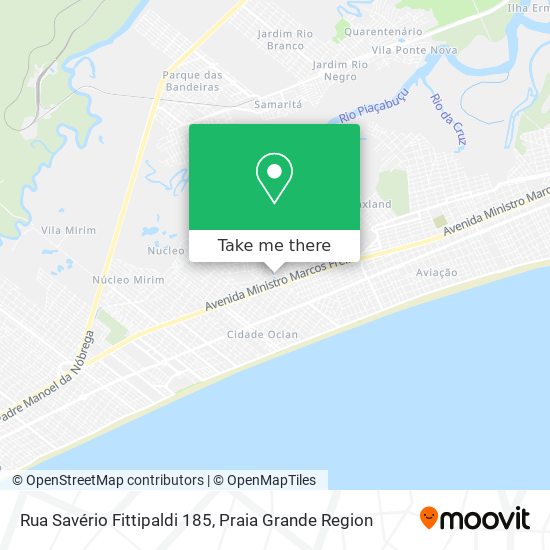 Rua Savério Fittipaldi 185 map