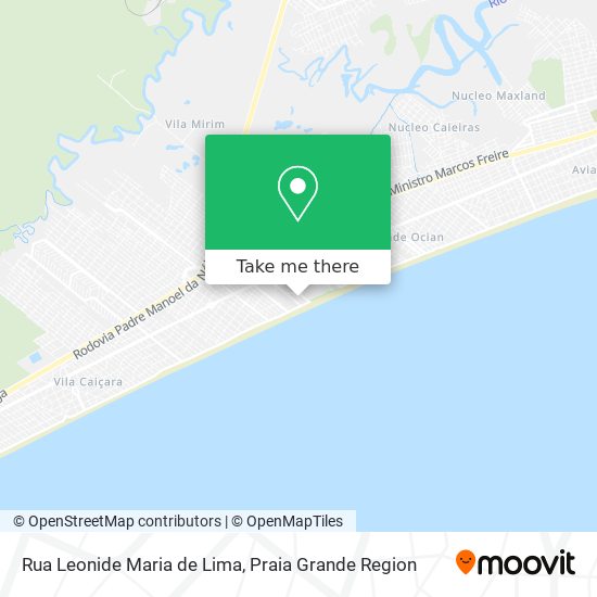 Rua Leonide Maria de Lima map