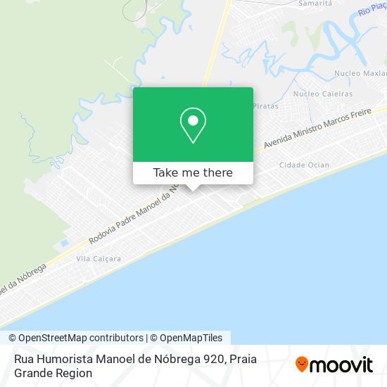 Rua Humorista Manoel de Nóbrega 920 map