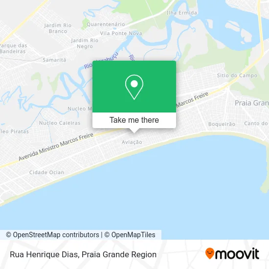 Rua Henrique Dias map