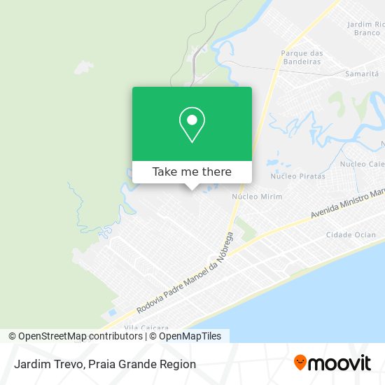 Jardim Trevo map