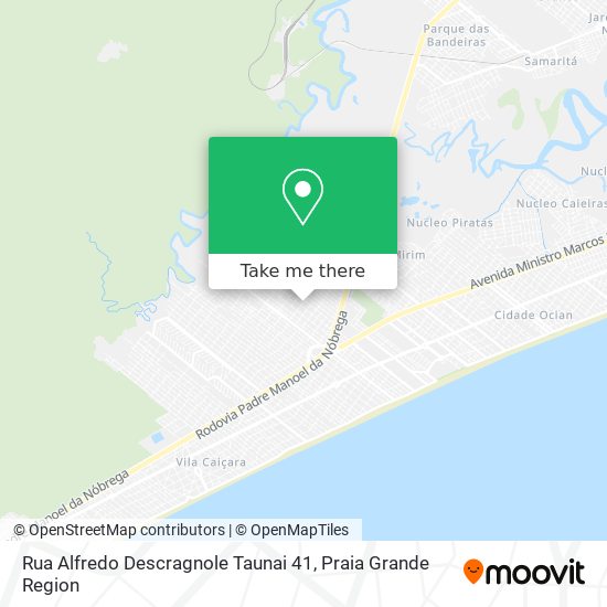 Rua Alfredo Descragnole Taunai 41 map