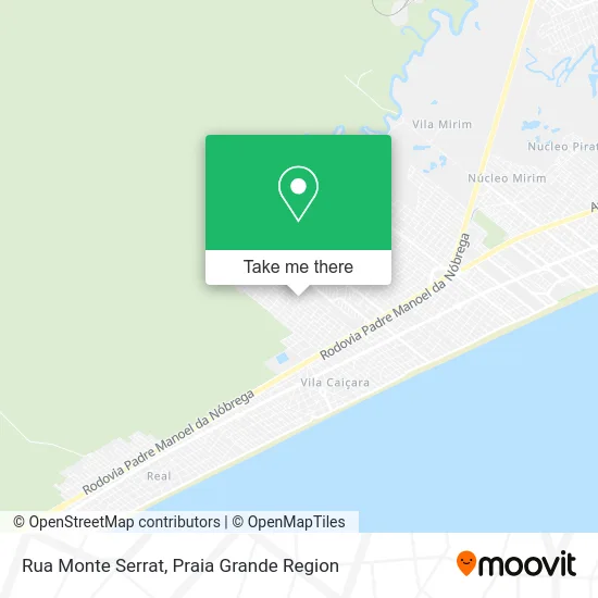 Rua Monte Serrat map