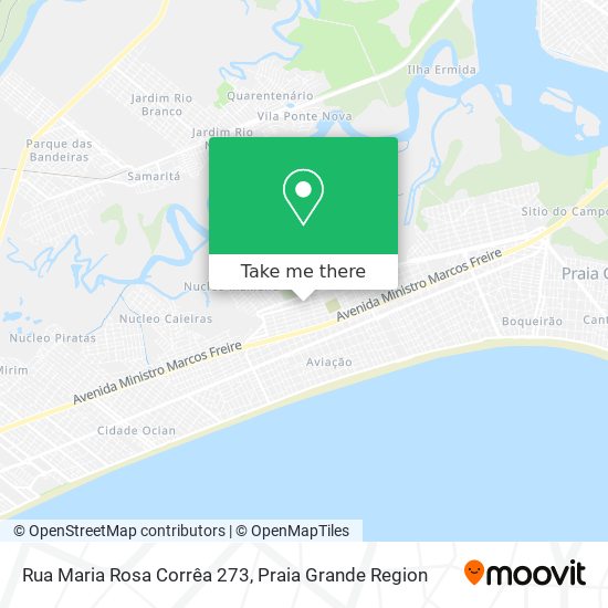 Mapa Rua Maria Rosa Corrêa 273
