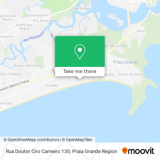 Rua Doutor Ciro Carneiro 130 map