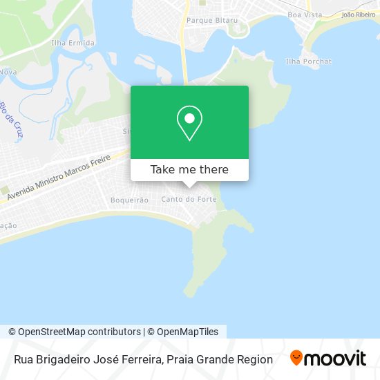 Rua Brigadeiro José Ferreira map
